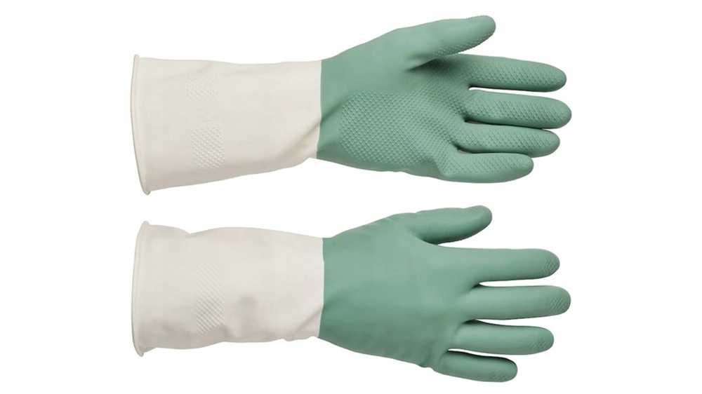دستکش سبز برای نظافت