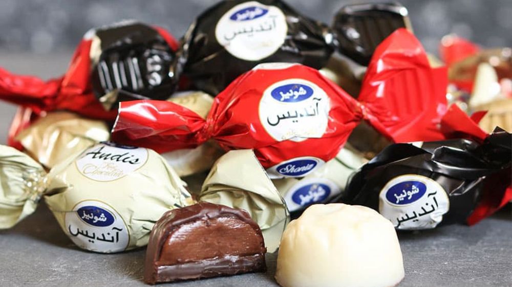 شکلات آندیس شونیز در رنگ‌های مختلف