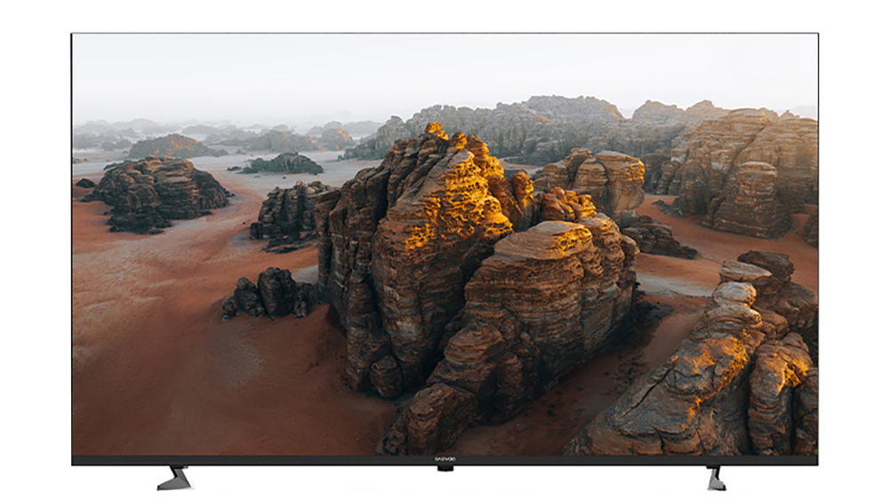 تلویزیون 55 اینچ دوو مدل DSL-55SU1750I با صفحه نمایش صخره