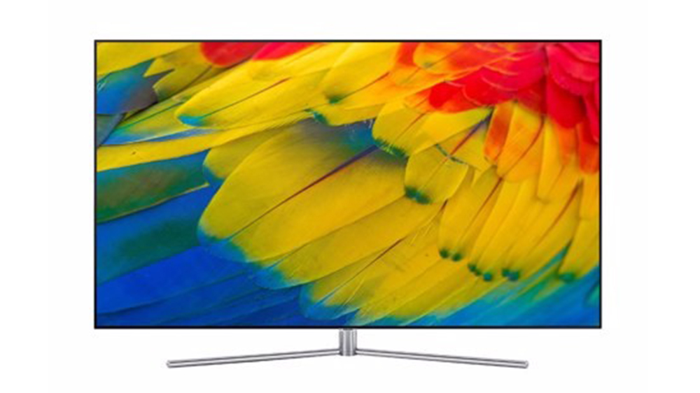 تلویزیون 55 اینچ سامسونگ مدل Q7770 با صفحه نمایش پرهای رنگی