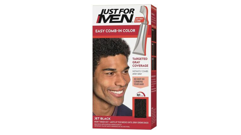 یک بسته رنگ موی JUST FOR MEN EASY COMB-IN COLOR به رنگ سفید و قرمز