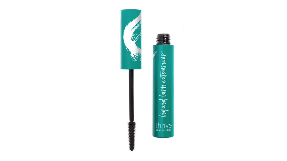 ریمل Thrive Causemetics مدل Liquid Lash Extensions به رنگ فیروزه‌ای