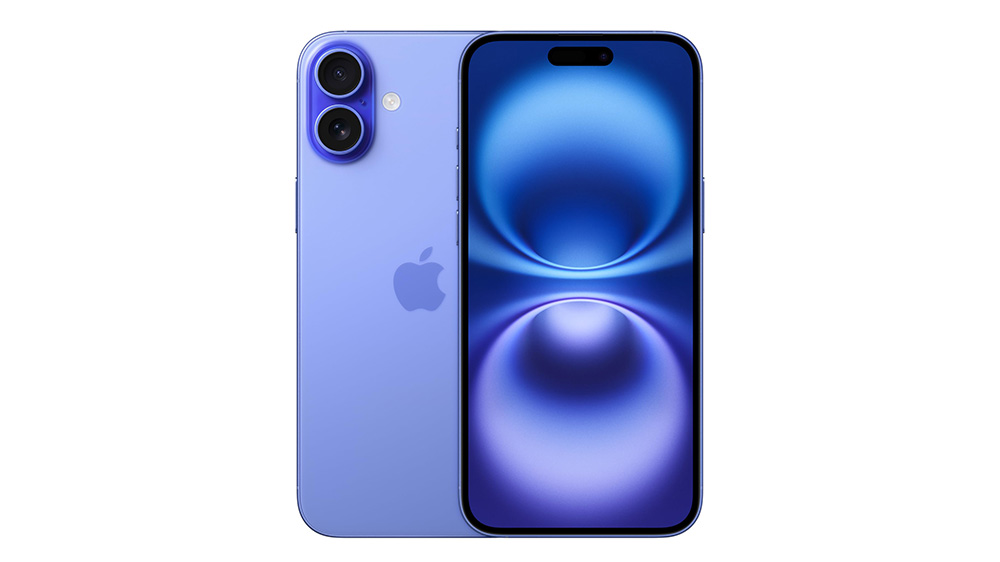 گوشی آیفون ۱۶ اپل با رنگ ابی