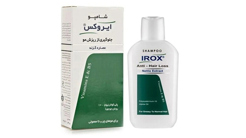 شامپو Anti Hair Loss ایروکس حاوی گزنه