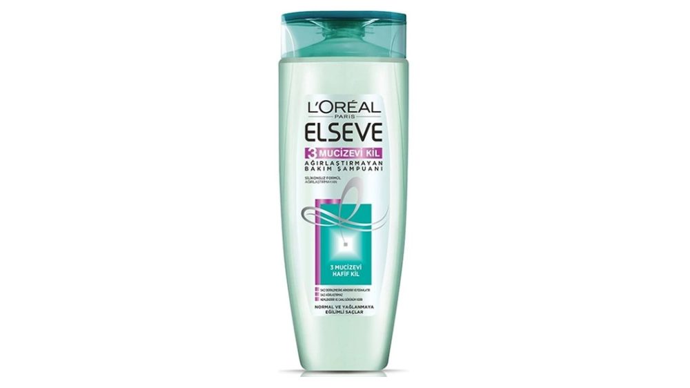 شامپو لورال مدل elseve moisturizing موی چرب