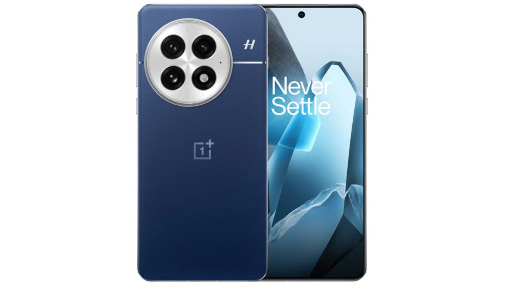 پشت و روی گوشی OnePlus 13 5G با رنگ سرمه ای