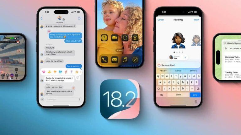 آپدیت iOS 18.2 گوشی آیفون