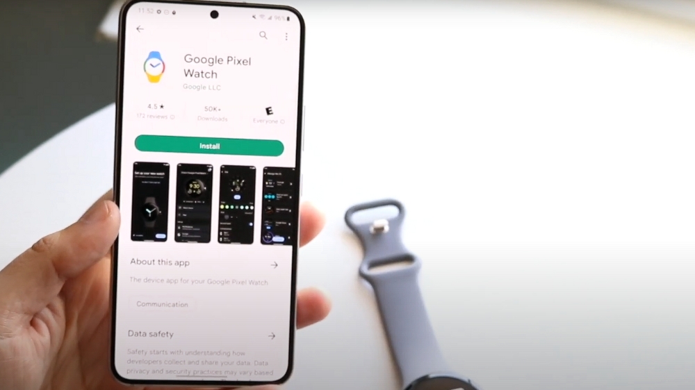 دانلود برنامه google pixel watch در گوگل پلی استور