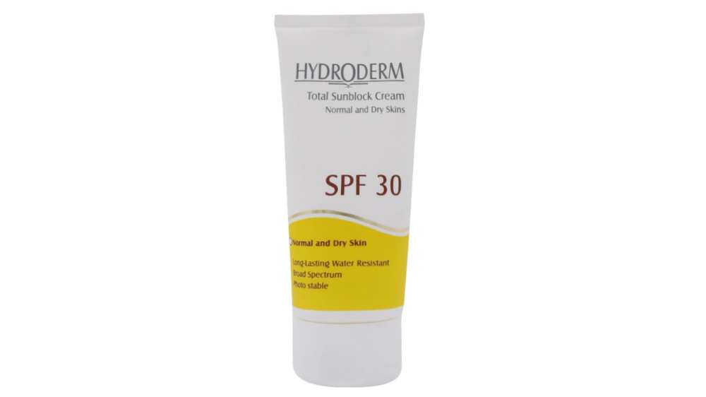 ضد آفتاب هیدرودرم پوست ‌معمولی و خشک SPF30