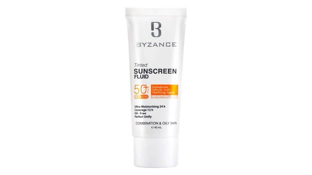 ضد آفتاب کرم پودری +SPF50 از برند بیزانس