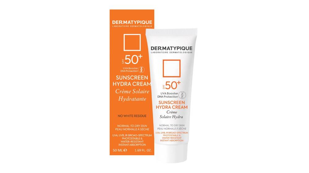 ضد آفتاب بی‌رنگ هیدرا از برند درماتیپیک SPF 50