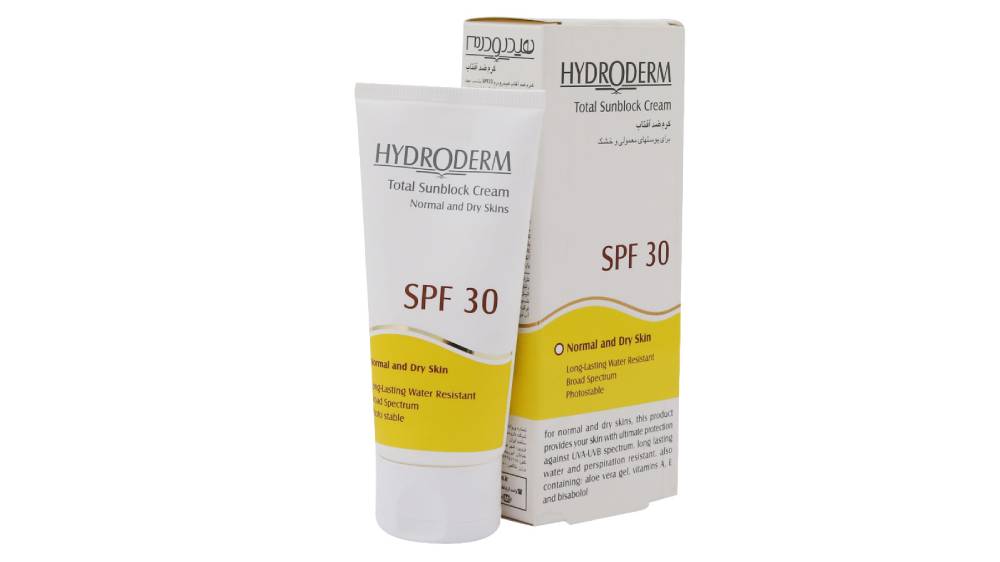 کرم ضد آفتاب SPF30 از برند هیدرودرم