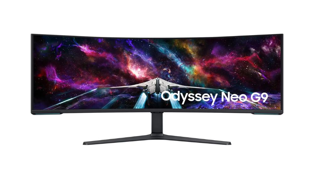 مانیتور خمیده گیمینگ سامسونگ Odyssey Neo G9 G95NC سایز ۵۷ اینچ