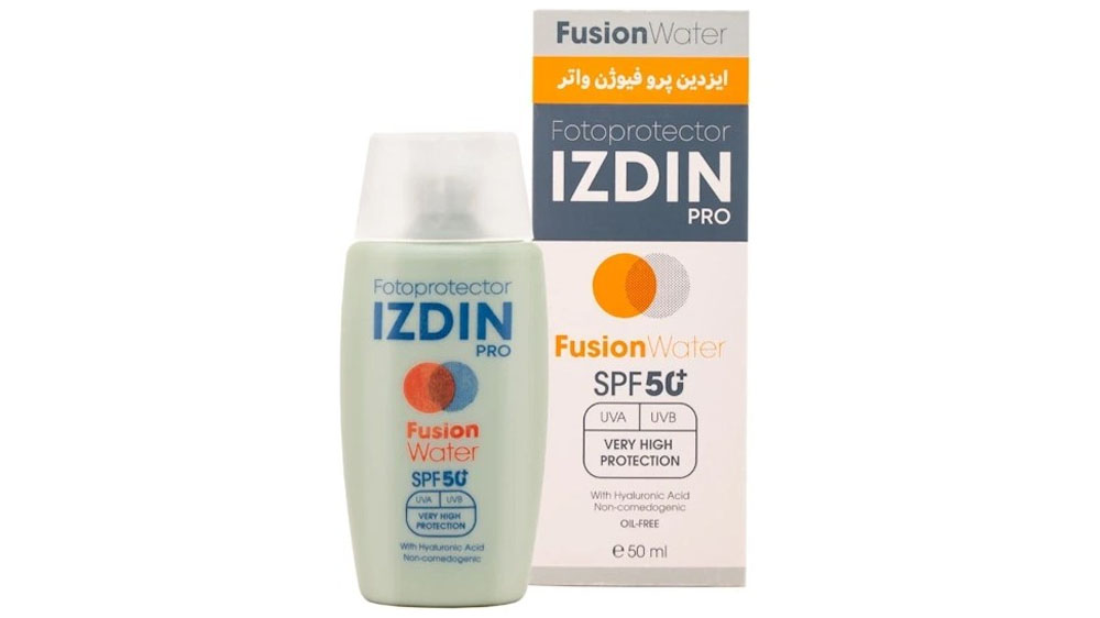 ضد آفتاب بدون رنگ FusionWater Izdin Pro 50ml