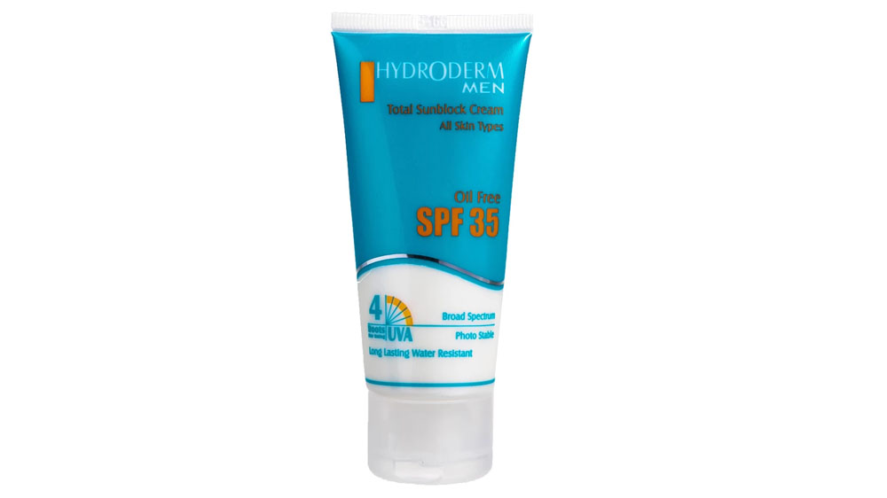 کرم ضدآفتاب فاقد چربی برند هیدرودرم مدل Men SPF35