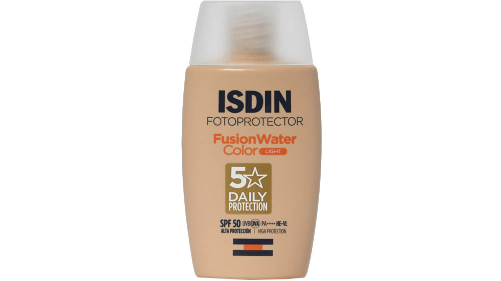 کرم ضدآفتاب رنگی لایت Fusion Water برند ISDIN اورجینال