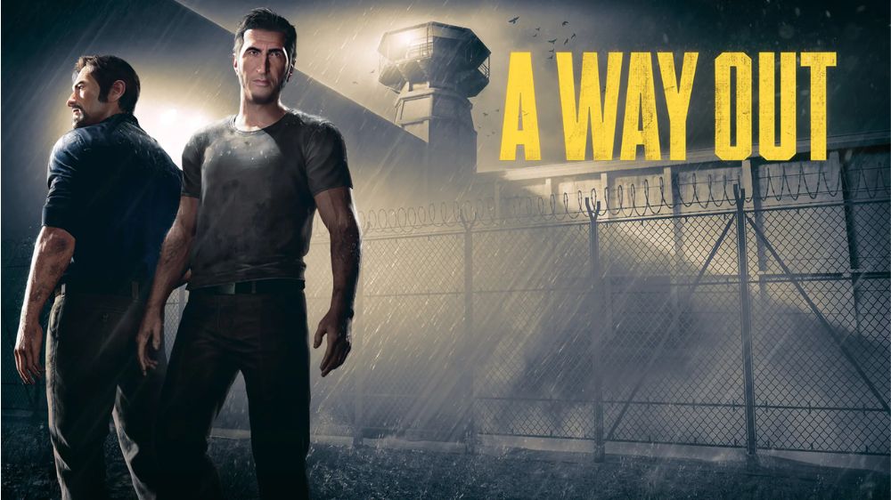 پوستر بازی A Way Out با حضور شخصیت‌های اصلی بیرون یک زندان