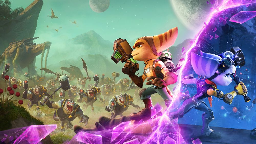 پوستر بازی Ratchet & Clank: Rift Apart