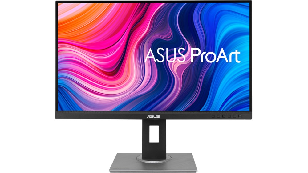 مانیتور حرفه‌ای ایسوس مدل پروآرت دیسپلی PA278QV با تصویرزمینه رنگارنگ
