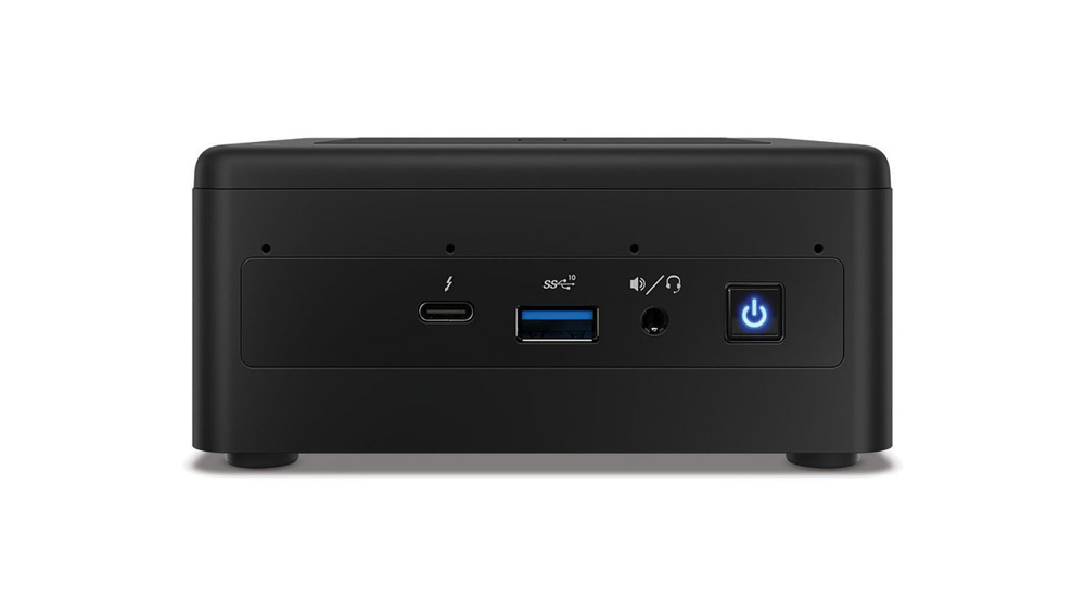 مینی پیسی مدل nuc11pahi7 از برند اینتل به رنگ مشکی