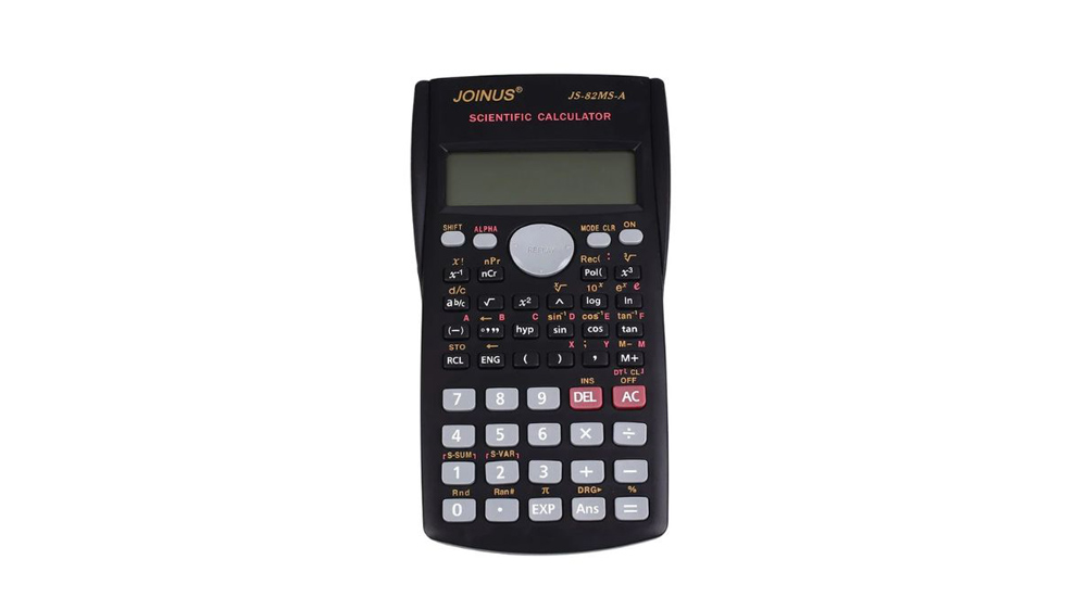 ماشین حساب مهندسی مدل JS-82MS-A از برند جوینوس به رنگ مشکی