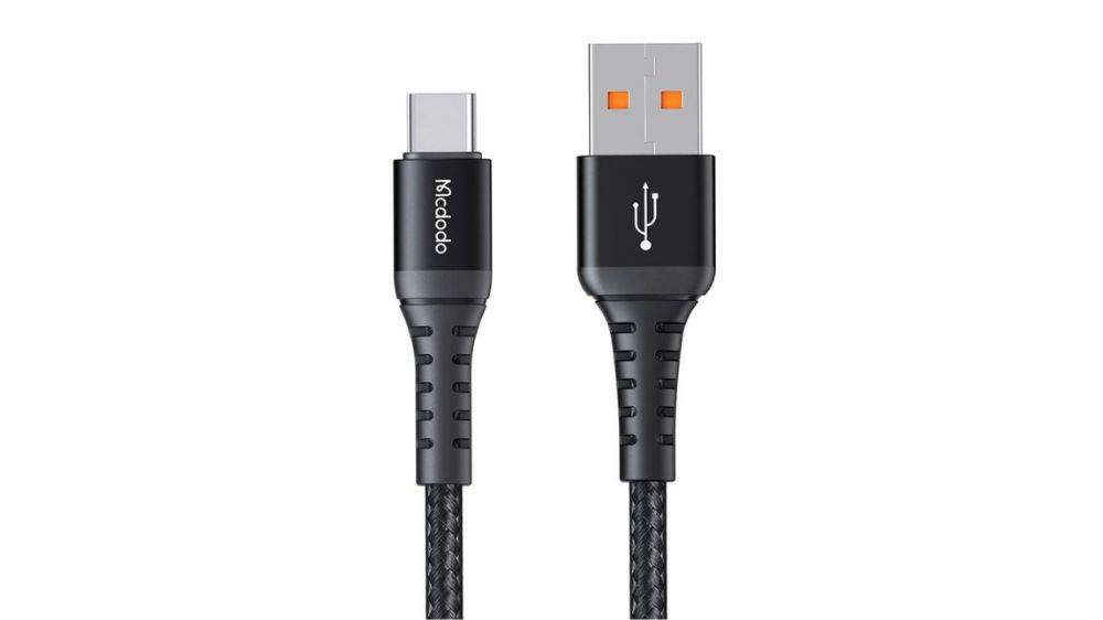 کابل شارژ usb a به usb c از برند مک دودو مدل ca2271 به رنگ مشکی