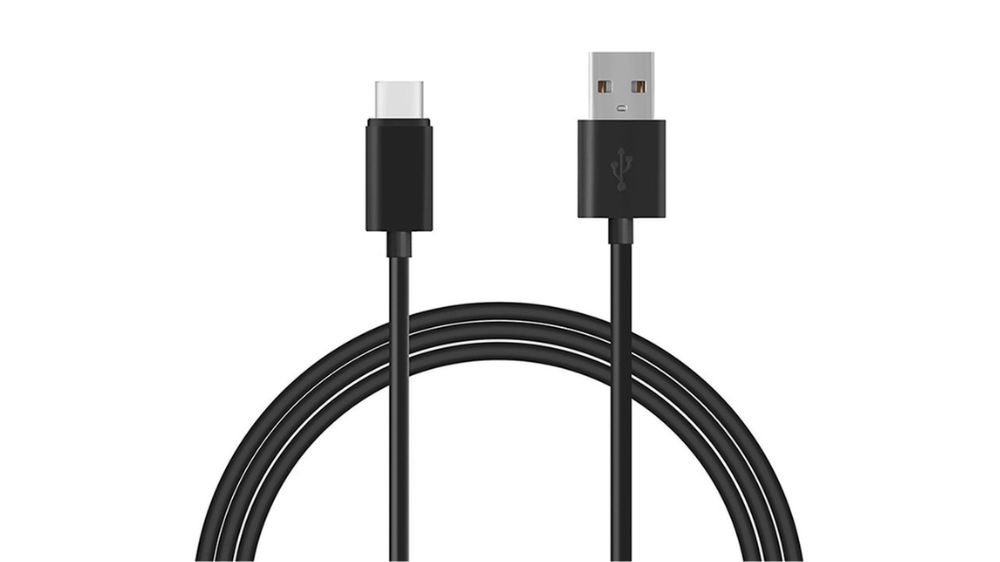 کابل شارژ usb a به usb c اورجینال سامسونگ به رنگ مشکی