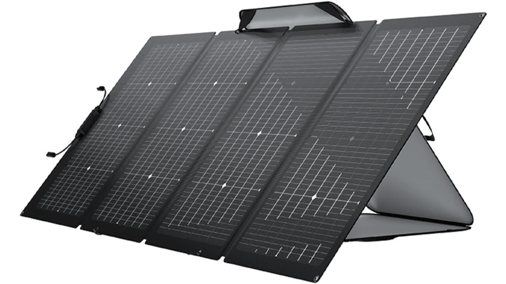 پنل خورشیدی دوطرفه EcoFlow قابل حمل مدل ۲۲۰ وات