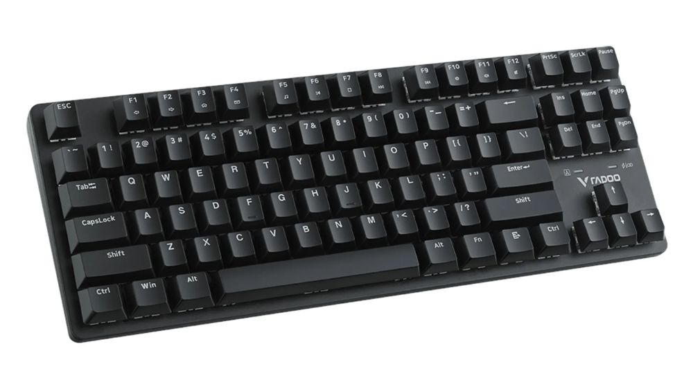 کیبورد سیمی مدل V500PRO 87 از برند رپو به رنگ مشکی