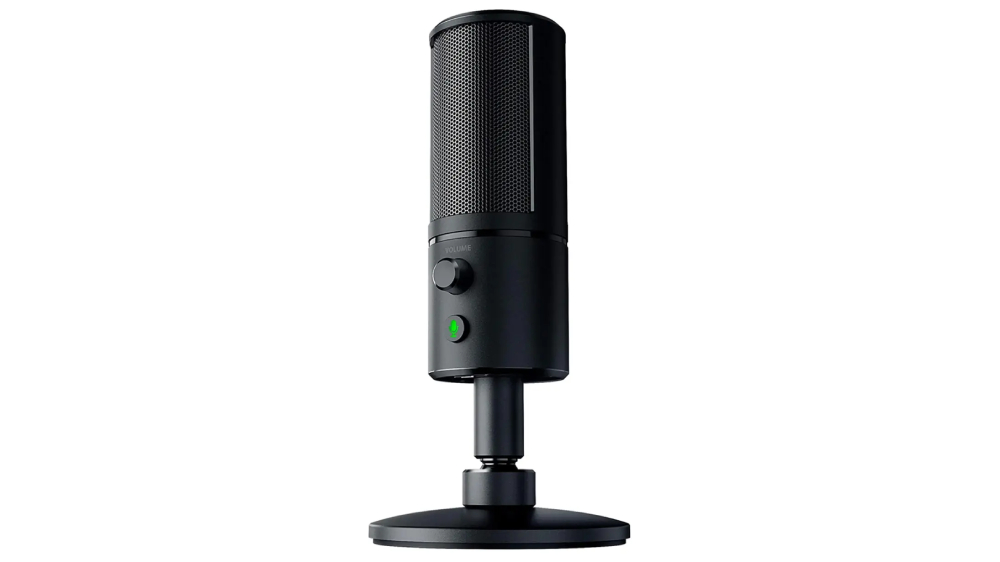 میکروفون گیمینگ مدل Seiren X از برند ریزر به رنگ مشکی