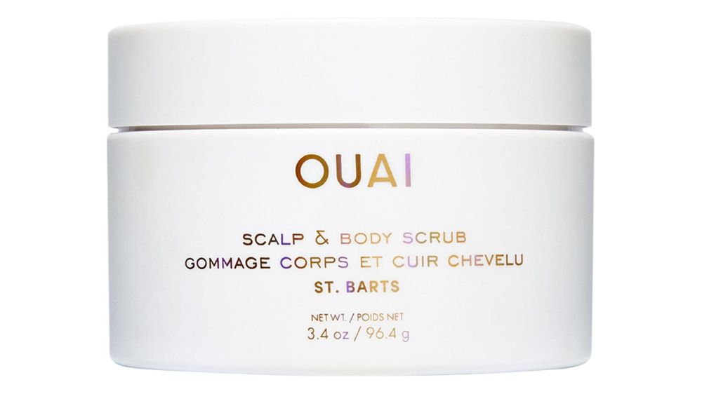 اسکراب بدن شکر از برند scalp and scrub ouai در تصویر نمایش داده شده است.