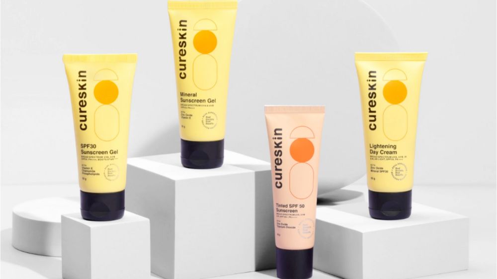 چهار مدل ضد آفتاب از برند cureskin