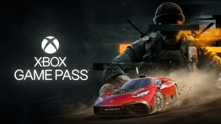 ترکیب کاور آرت‌های Forza Horizon 5 و Call of Duty: Black Ops 6 با لوگوی ایکس باکس گیم پس در سمت چپ