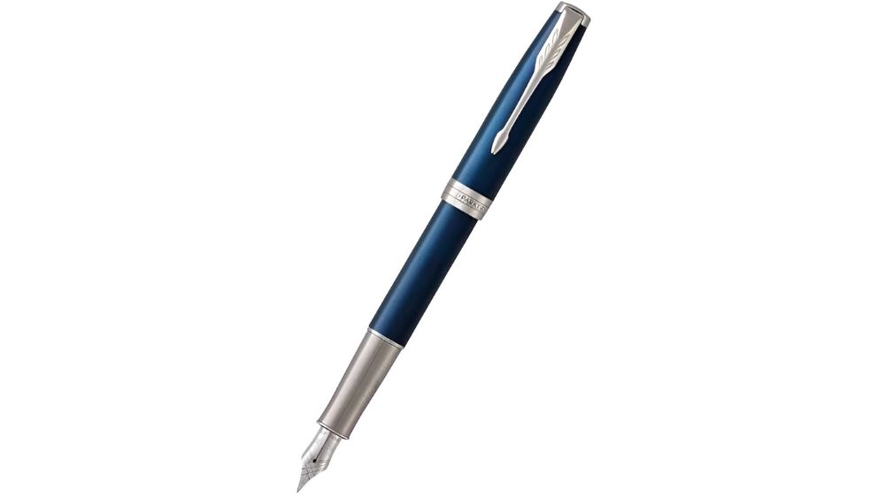 خودنویس برند پارکر مدل Sonnet Blue Lacquer Ct