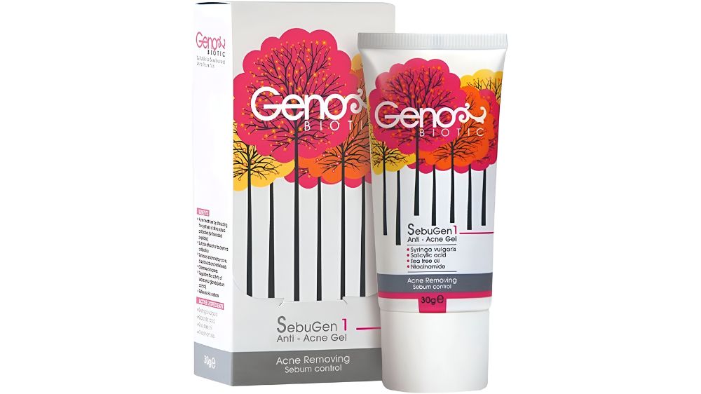 محلول ضد جوش مدل Sebu Gen برند ژنوبایوتیک (Genobiotic)