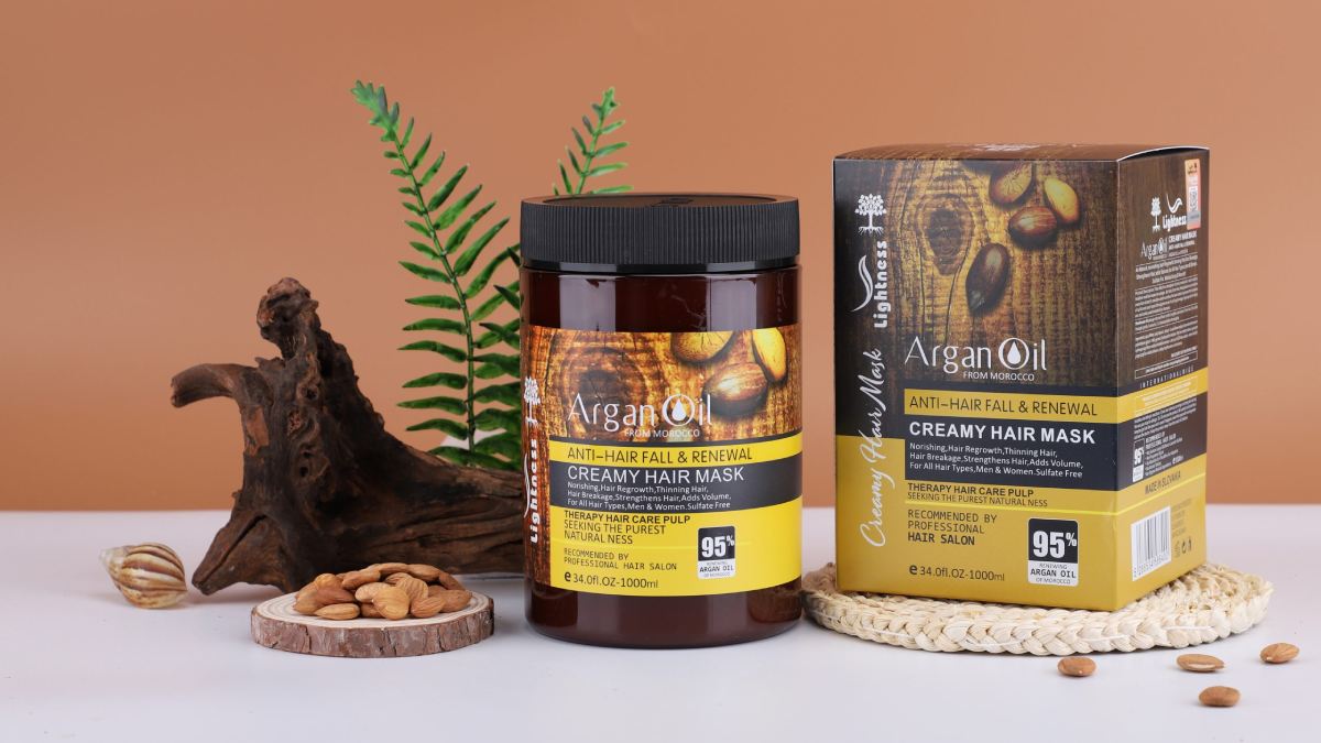 ماسک مو لایتنس با روغن آرگان